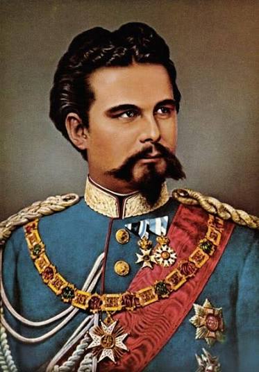 Portrait of King Ludwig II of Bavaria